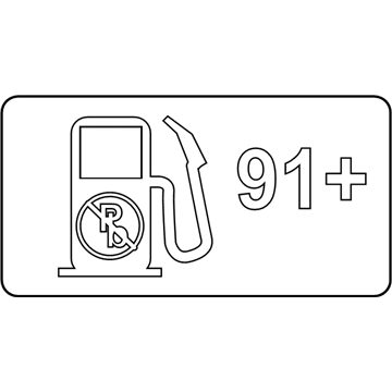 Ford 2U5Z-9A095-BA Decal