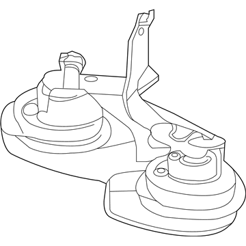 Lincoln LX6Z-13801-E Horn Assembly