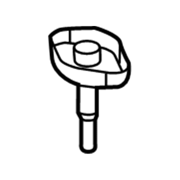 -W713743-S437 Ford Jack Cover Bolt Illustration 1 of 1