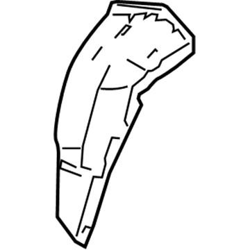 Ford 5F9Z-7428370-AA Shield - Splash - Wheelhouse