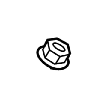 Ford -W520101-S437 Nut