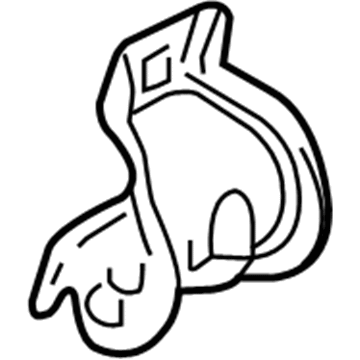 Ford CV6Z-5486-B Clamp - Rubber Bush