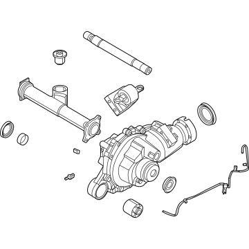 Ford MB3Z-4141-X Differential Carrier