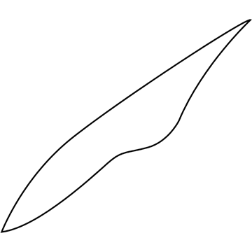 Lincoln 8H6Z-5421410-A Glass - Door