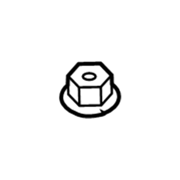 Mercury -W710213-S440 Nut - Adjusting Screw