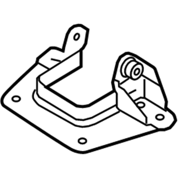 Ford 5L8Z-6M007-AA Transmission Mount Bracket, Rear 5L8Z-6M007-AA Ford Transmission Mount Bracket, Rear Illustration 1 of 1