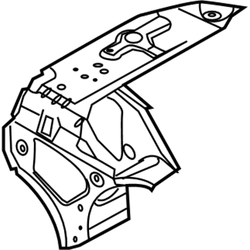 Ford AG1Z-5446813-A Support - Quarter Panel Wheelhouse