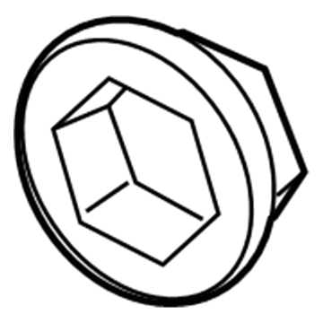 Ford -W707501-S900 Nut - Flanged