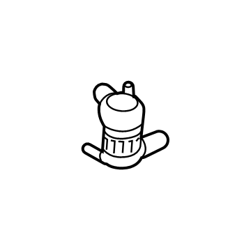 Ford Windshield Washer Pump - JL3Z-17664-A