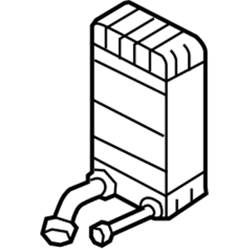 Lincoln 4L1Z-19860-AA Core - Air Conditioning