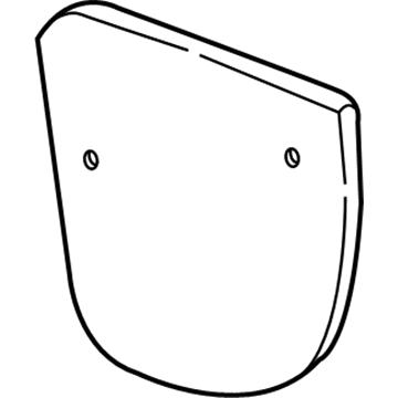 Ford Ranger Mud Flaps - 1L5Z-16A550-AAB