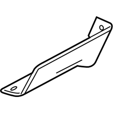 Ford 3L5Z-16G555-AAA Guard - Front Splash