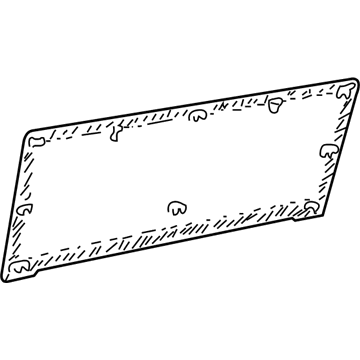 Ford F6DZ-7460938-AB Panel - Back