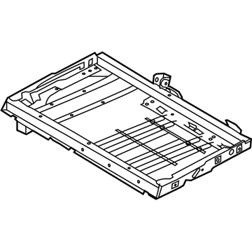 Ford BB5Z-9663161-B Frame And Spring - Rear Seat Cushion