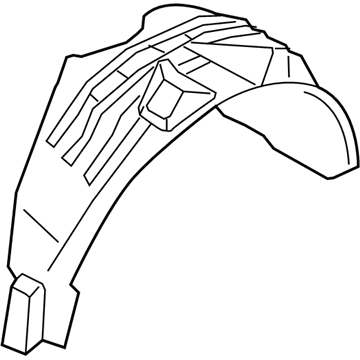 Ford CJ5Z-78278B50-A Filler - Quarter Panel