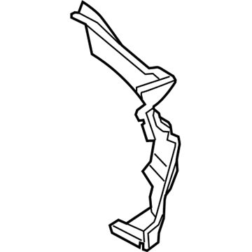 Ford CJ5Z-7845114-C Trough - Luggage Compartment Drain