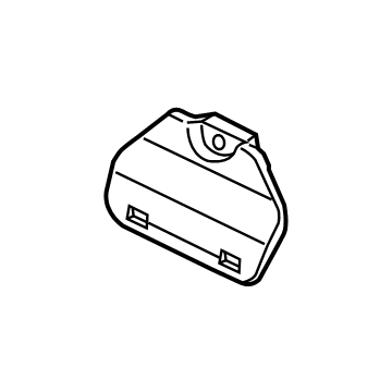 Ford BK3Z-99611B90-DA Bezel - Seat Belt Guide Bracket