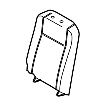 Ford LK4Z-6366601-DP Cover Assembly - Rear Seat Back