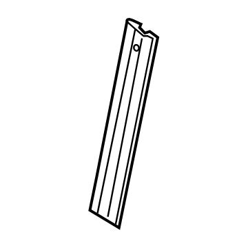 Ford BK3Z-99611B90-FA Bezel - Seat Belt Guide Bracket