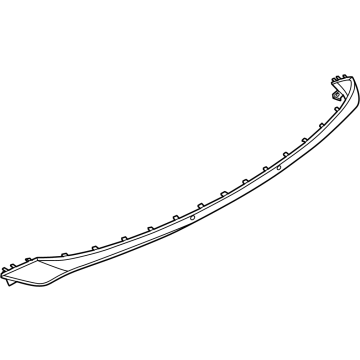 Lincoln R2TZ-17K835-SA Upper Molding
