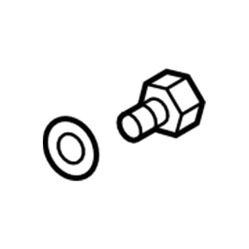 Ford F6TZ-6730-BA Plug - Oil Drain