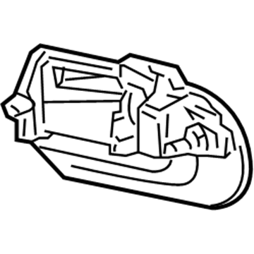Lincoln BL7Z-7826605-AAPTM Handle Assembly - Door Outer