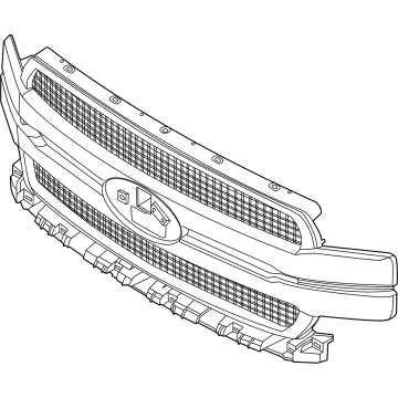 Ford JL3Z-8200-KB Grille - Radiator
