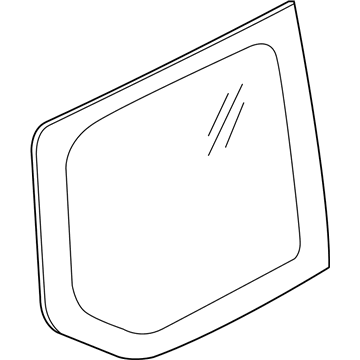 Ford DT1Z-6142006-AA Glass - Rear Window