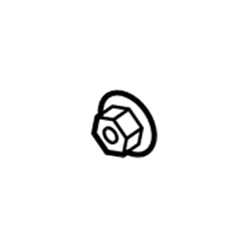 Ford -W709923-S437 Nut And Washer Assembly - Hex.
