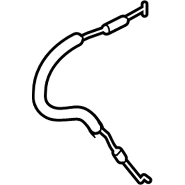 Ford DS7Z-54266A46-B Cable Assembly - Control