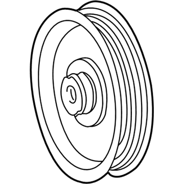 Ford YF1Z-3A733-AA Pulley - Power Steering