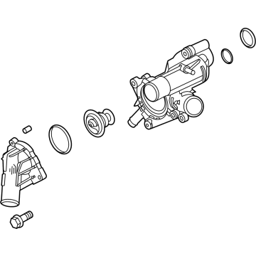 Ford ML3Z-8A586-C Connection Water Outlet