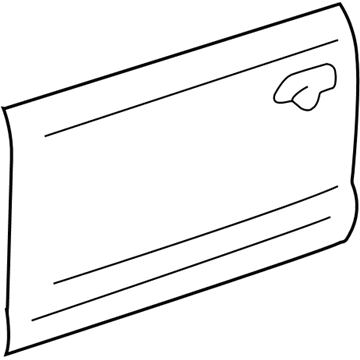 Lincoln 3W4Z-5420200-AA Panel Assembly - Door Outer