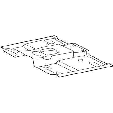 Lincoln 5L2Z-7811135-AA Pan Assembly - Floor Front