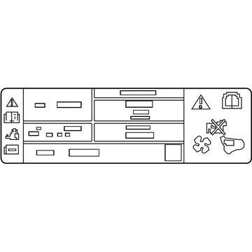 Lincoln FJ7Z-1503050-A Decal