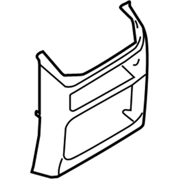 Lincoln JL7Z-78045E24-AAE Panel - Glove Compartment Front