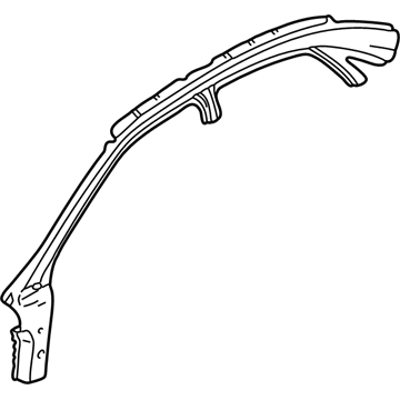 Mercury 5G1Z-5451186-AA Rail Assembly - Body Side