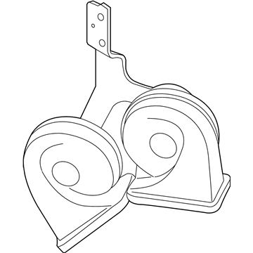 Ford CK4Z-13801-C Horn Assembly