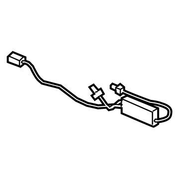 LB5Z-10E928-A Ford Splitter - Navigation Fm Antenna Illustration 1 of 1