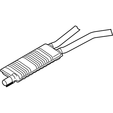 Ford FR3Z-5A289-B Resonator Assembly