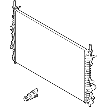 Ford LK4Z-8005-J Radiator Assembly