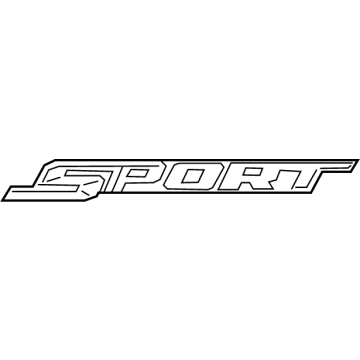 Ford KB3Z-21290D12-HA Decal - Stripe