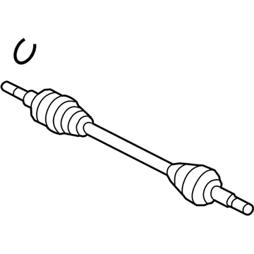 Ford 8L8Z-4K139-A Shaft Assembly - Rear Axle