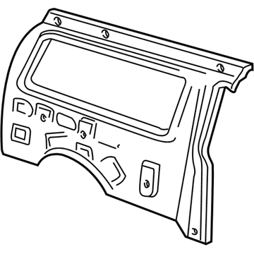Ford 8C2Z-1527864-A Panel Assembly - Body Side Inner