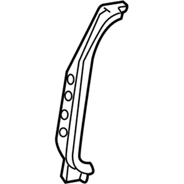 Ford 5C2Z-15429A20-AA Pillar Assembly - Center B Pillar