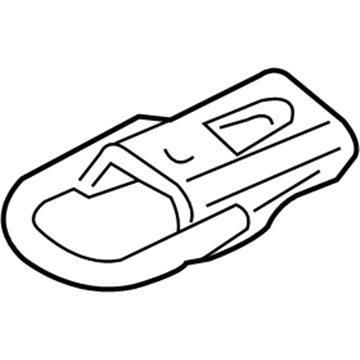 Lincoln FL3Z-17A954-E Hook - Towing - Rear
