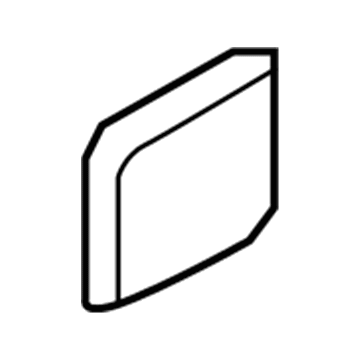 Ford 5L8Z-17808-BA Deflector - Stone