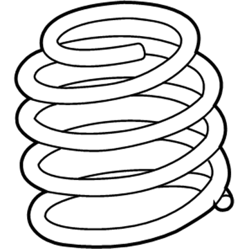 Ford DV6Z-5310-C Spring - Front