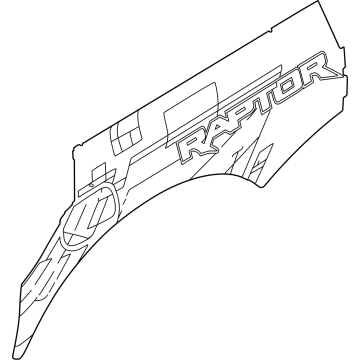 Ford N1WZ-26290D12-CA Decal