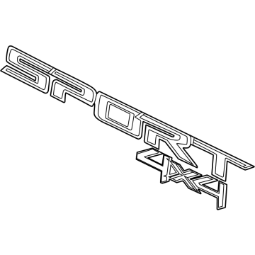 Ford N1WZ-26290D12-NA Decal